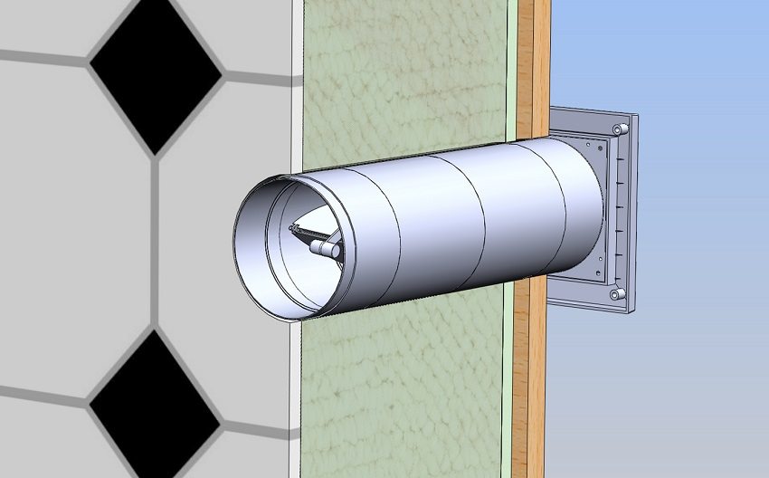 Стеновой приточный клапан - простое решение принудительной подачи свежего воздуха в помещение