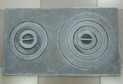 Кирпичная печь для дома с варочной поверхностью: Варочная плита со съёмными кольцами