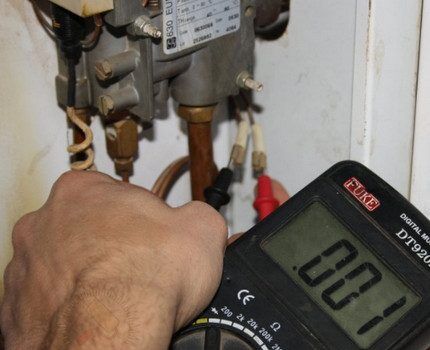 Диагностика автоматики газовых котлов