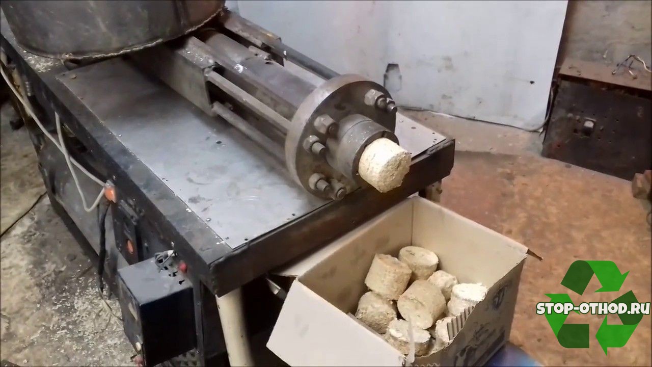 технология изготовления брикетов