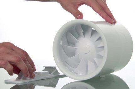 Пластиковый корпус вентилятора