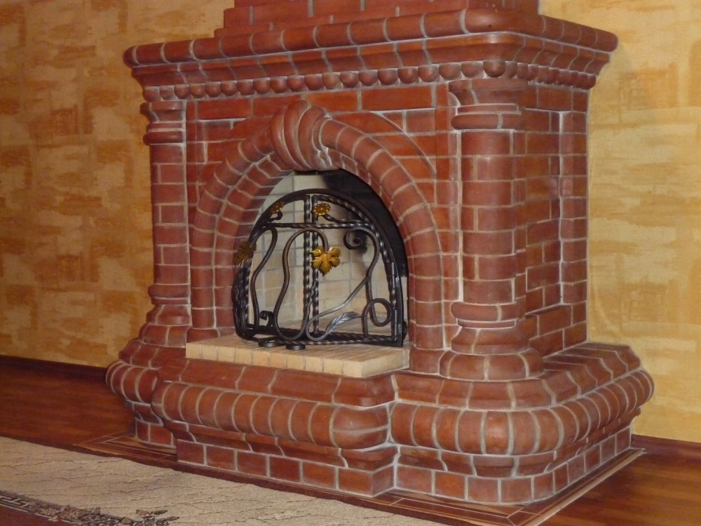 камин с водяным контуром отопления (главный ключ)