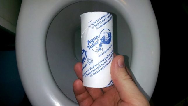 растворимая туалетная бумага