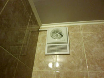 Приточный вентилятор в ванной комнате