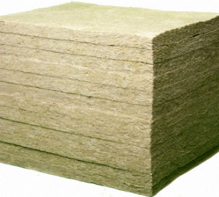 Пример структуры базальтовых минераловатных плит