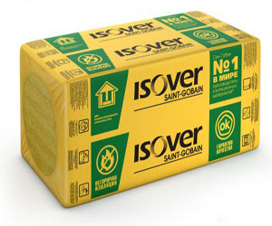 Упаковка фасадного утеплителя от "Isover"